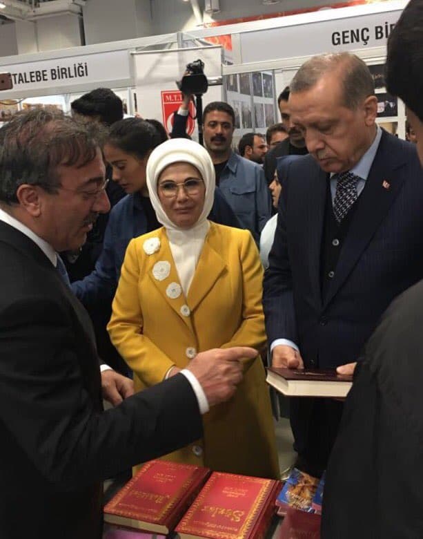 Cumhurbaşkanı İİKV standında