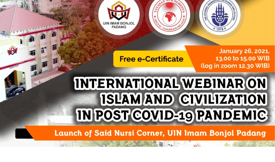 İSLAM VE MEDENİYET ÜZERİNE ULUSLARARASI WEBİNER