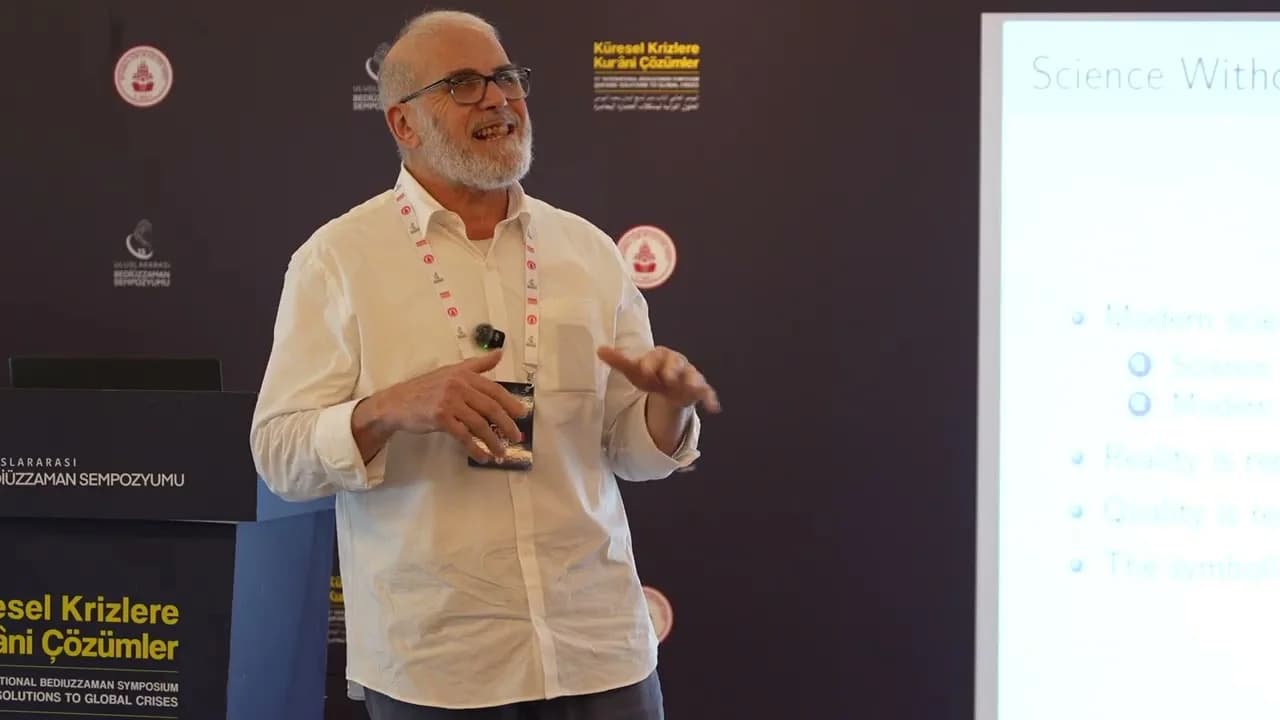 35. Oturum: Modern Krizlere Cevap Olarak Yaratılışın Anlamını Yeniden Keşfetmek: Nursi’nin Mana-yı Harfî Perspektifi ve 5D Düşünme Modeli — video kaydı