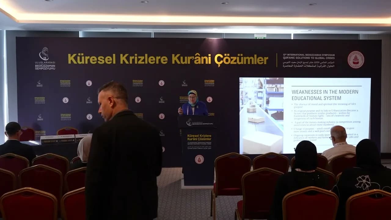 5. Oturum: İki Kitabın Şifrelerini Çözmek: Risale-i Nur Işığında İlahi Ayetler, Mizan ile Antroposen’e Kur’ânî Çözümler — video kaydı
