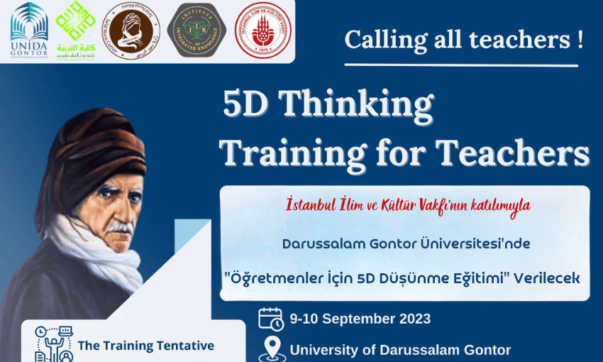 Darussalam Gontor Üniversitesi'nde "Öğretmenler İçin 5D Düşünme Eğitimi" Verilecek