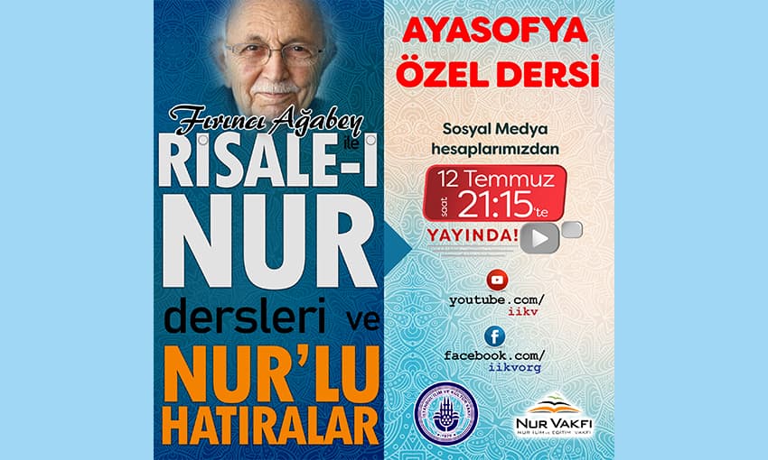 Fırıncı Ağabey ile Risale-i Nur Dersleri ve Nurlu Hatıralar devam ediyor...