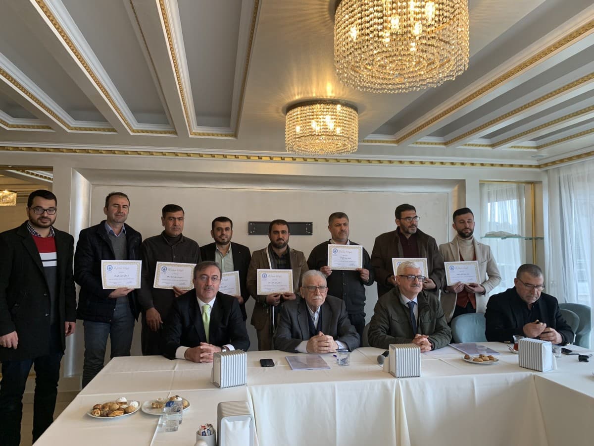 Kerkük'ten gelen alim ve hocalarla Risale-i Nur eğitim programımızı tamamladık